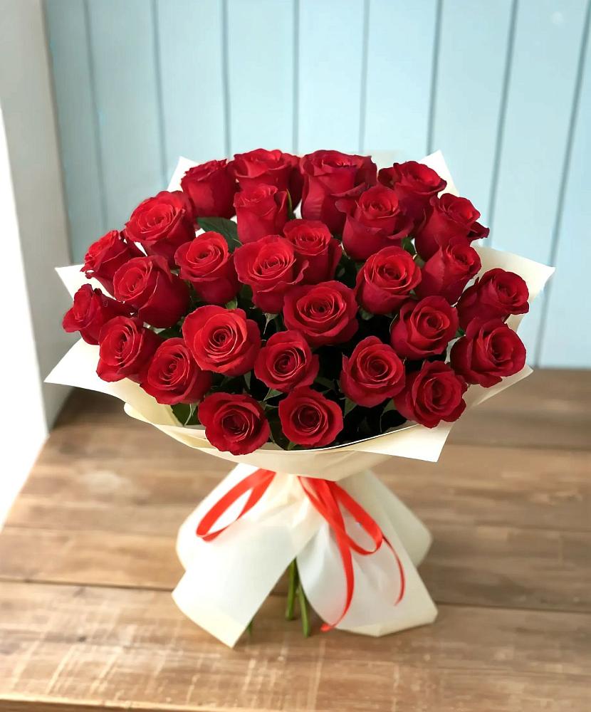 Букет 29 Красных роз в Лыткарино