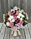 Букет цветов из: Альстромерии, Гвоздики, Розы и Хризантемы в Лыткарино