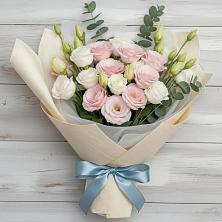 Букет цветов из:  Лизиантусы в Лыткарино