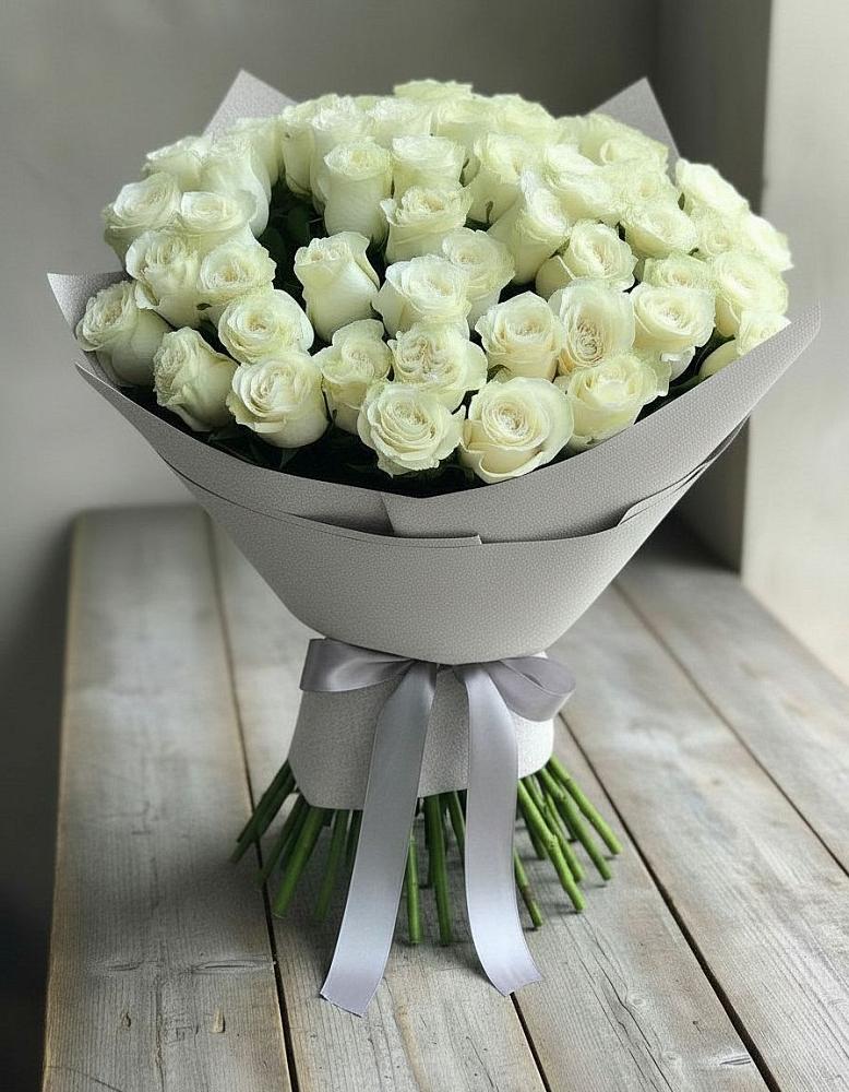 Букет 35 Белых роз в Лыткарино