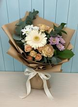 Букет цветов из:  Герберы и Хризантемы в Лыткарино