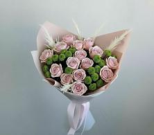 Букет цветов из:  Розы и Хризантемы #REPLACE_PRED# Лыткарино