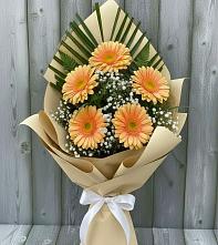 Букет цветов из:  Герберы в Лыткарино